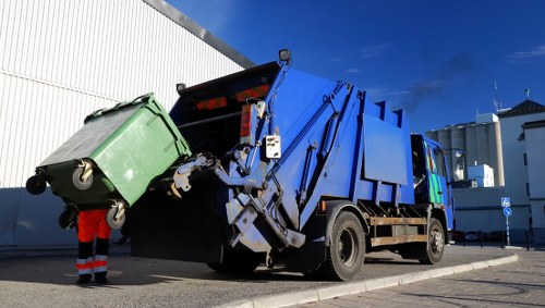 Waste removal service in Harpenden town center