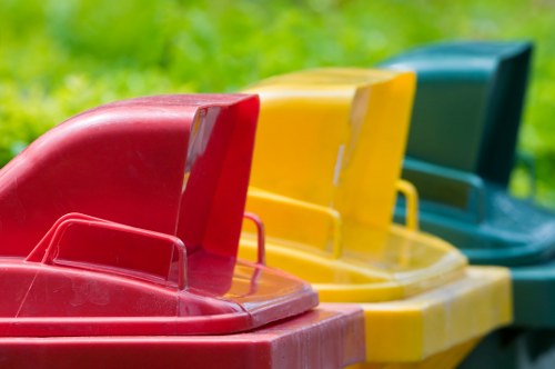 Recycling process at a Harpenden facility